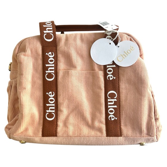 Chloe Kids Gosgrain Corduroy Changing Bag